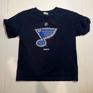 Reebok Youth Large St.Louis Blues NHL Logo Tee